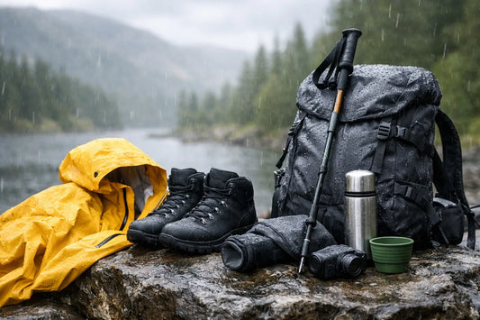 Outdoor Ausrüstung für Regen richtig wählen