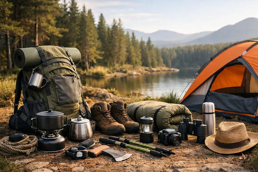 Camping Ausrüstung Liste für draußen