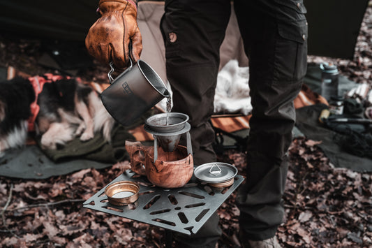 Mitsch Titan Tasse, Titantopf, Essgeschirr ultraleicht