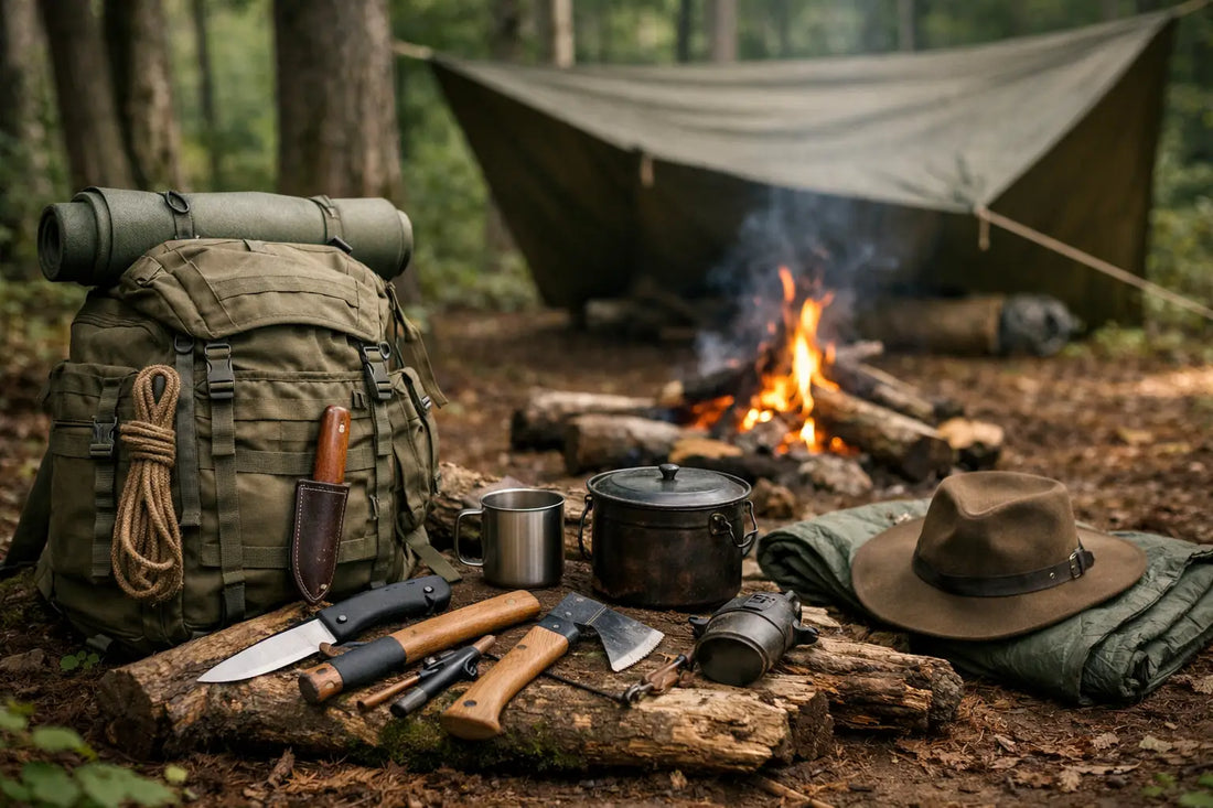 Beste Ausrüstung für Bushcraft Touren