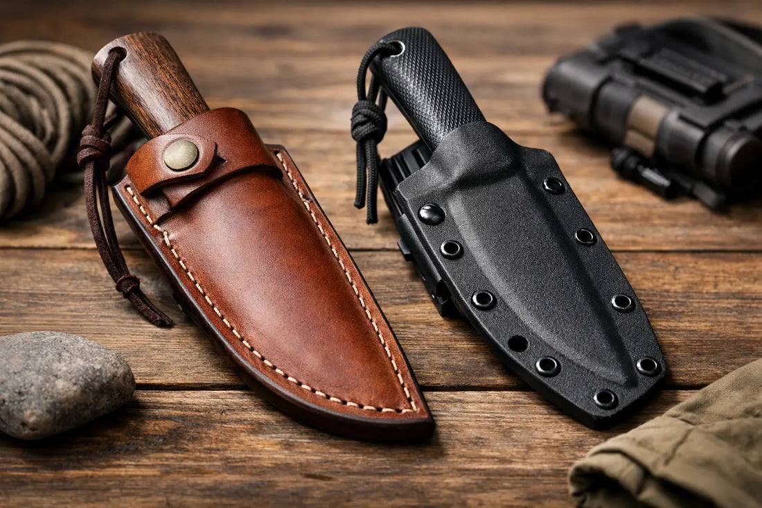 Lederscheide oder Kydex - was passt besser?